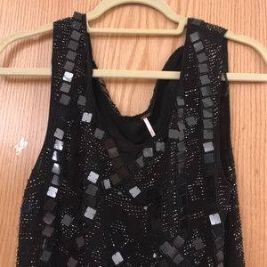 Free People Beaded Cocktail Dress
